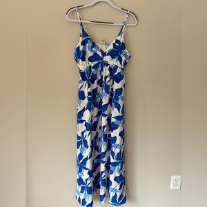 Long Blue Floral Dress | A New Day